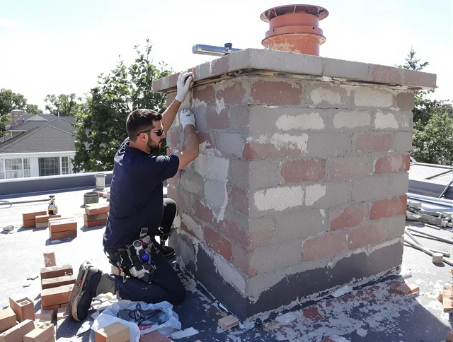 Advanced chimney repair process by Madison Chimney Sweep in Madison, CT