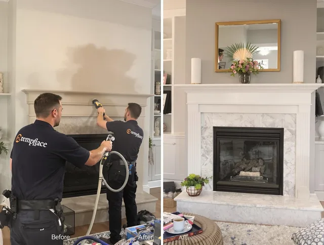 Professional soot removal by Madison Chimney Sweep team in Madison, CT